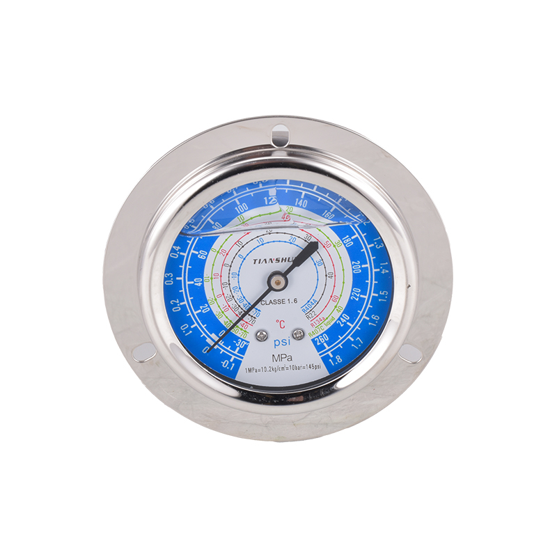 Манометр для хладагента высокого и низкого давления холодильной системы Манометр для хладагента высокого и низкого давления холодильной системы