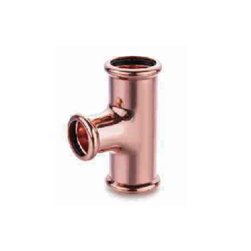 Медная тройниковая трубка равного диаметра для холодильных систем