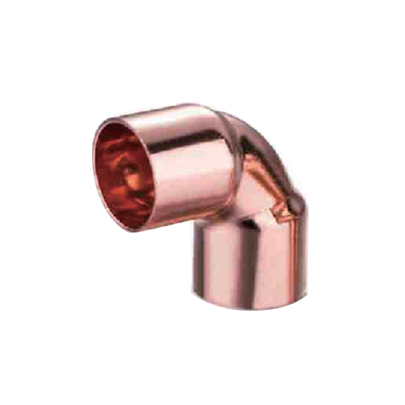 Угловой фитинг с коротким радиусом изгиба для холодильных медных трубок