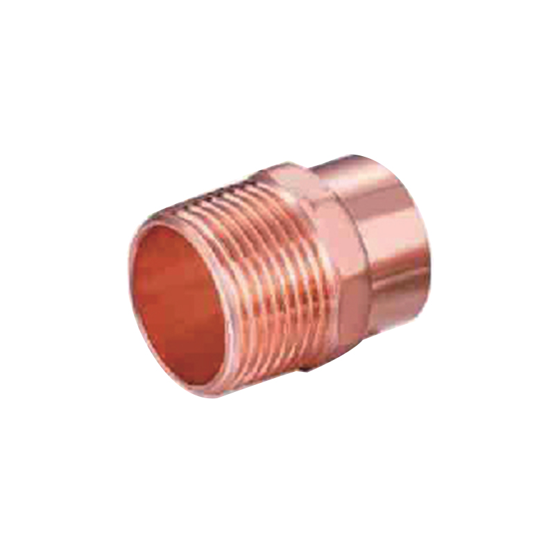Медный адаптер с наружной резьбой для холодильных систем