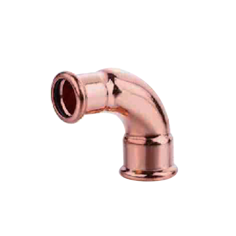 Редукционный угловой фитинг с медной трубкой для холодильных систем