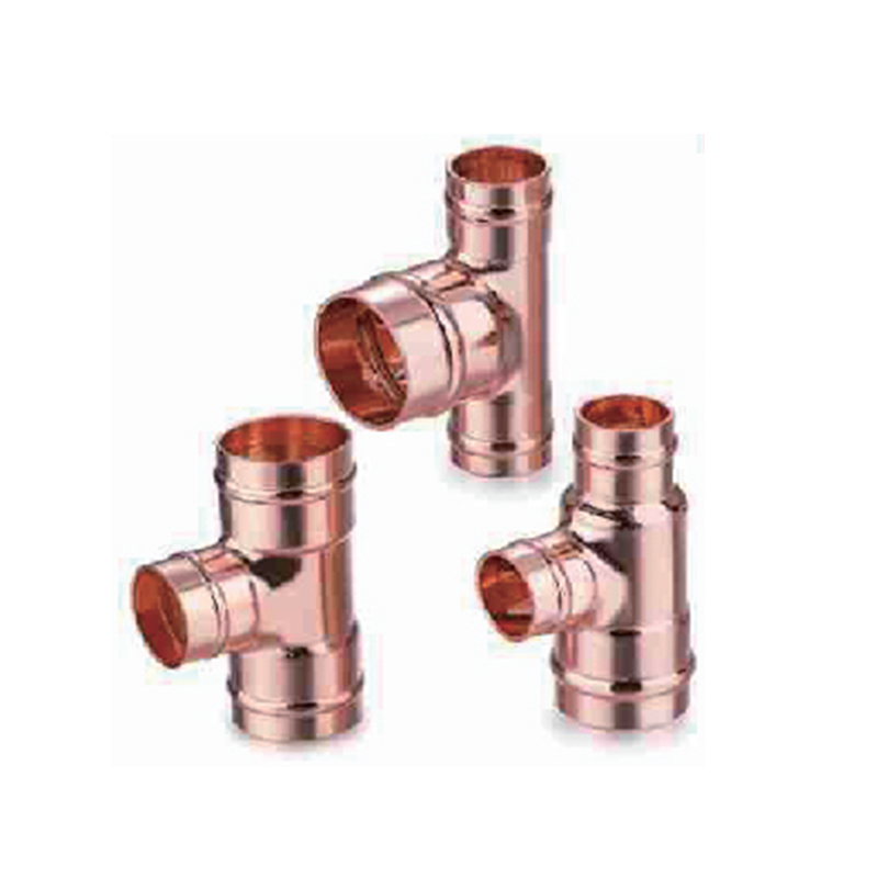 Редукционная тройниковая медная трубка для холодильных систем