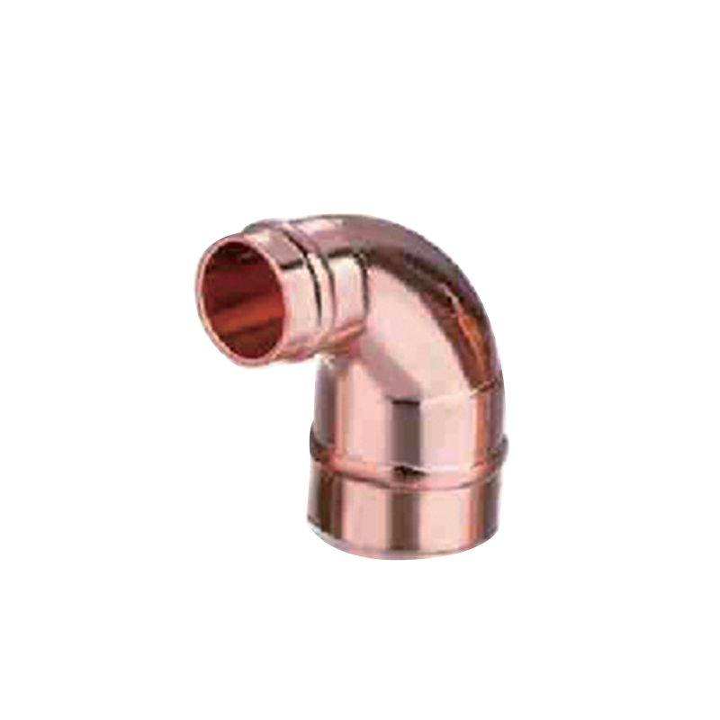 Редукционный угловой фитинг с медной трубкой для холодильных систем