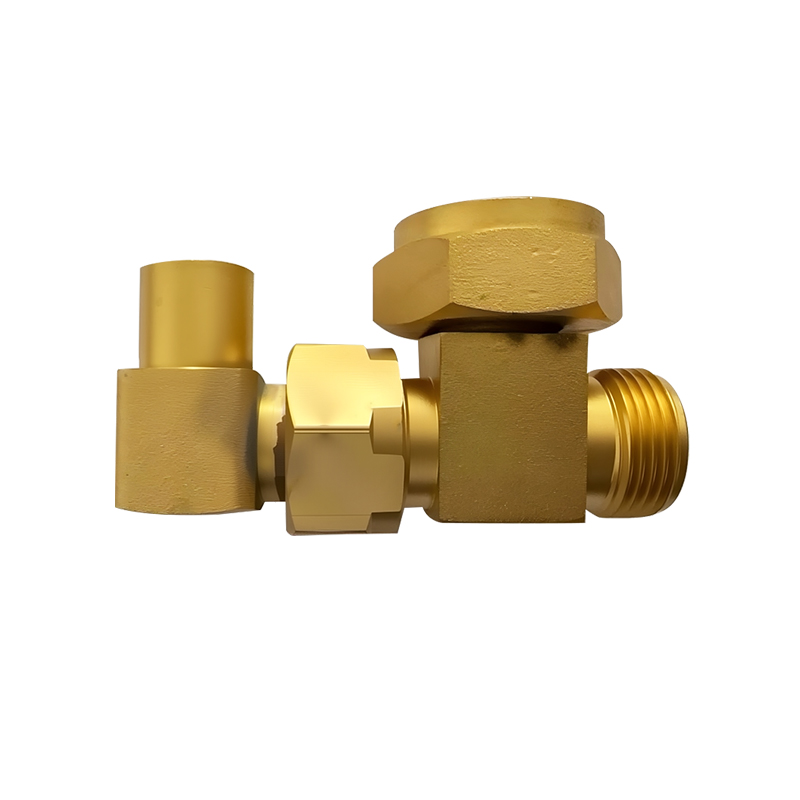 Трехходовой трубный фитинг для контроля температуры полупроводников